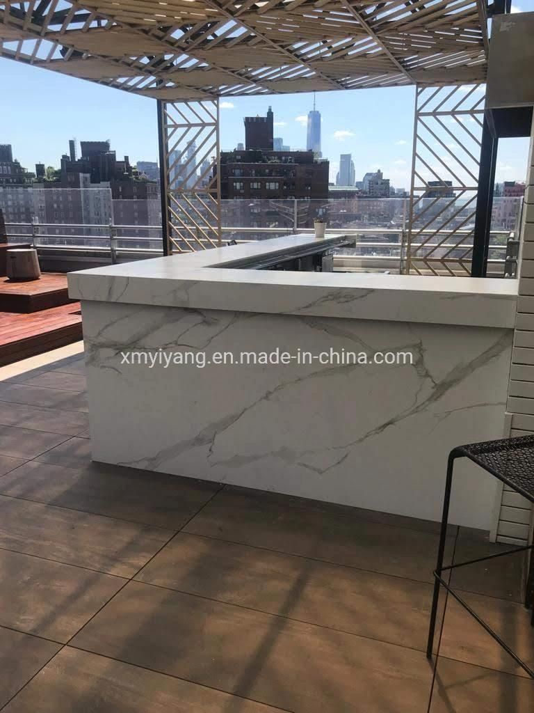 Natural Stone Calacatta/Arabescato/Ariston/Carrara White Marble Kitchen Countertop