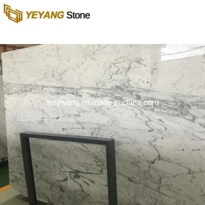 Good Quality White Marble with Grey Vein