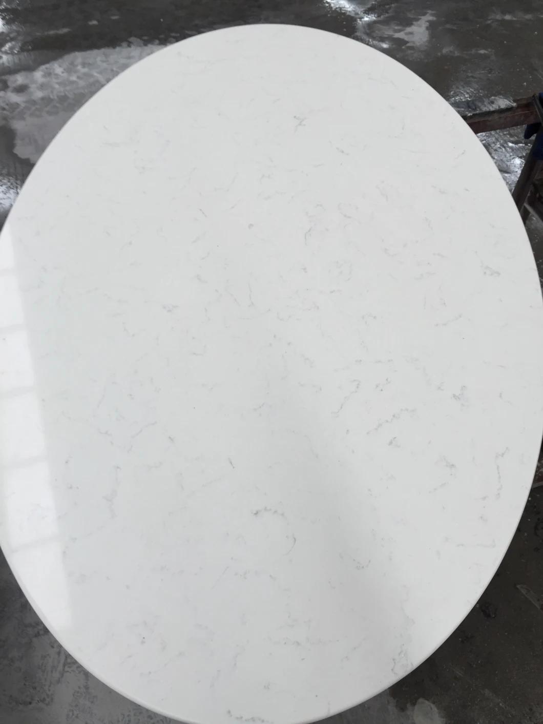 Natural Stone White Marble for Countertops and Vanity Tops Decoration
