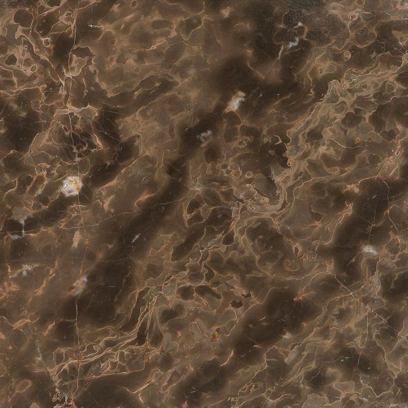 Dark Emperador Nature Marble Polished Interior Stone & Tile