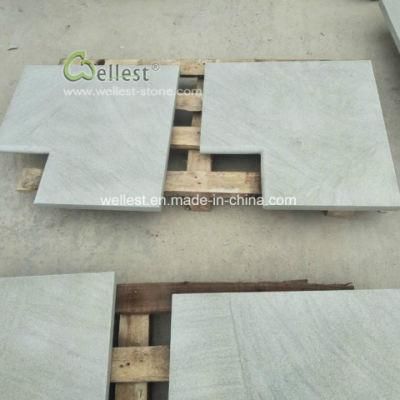 White Sandstone Pool Edging Stone, Sandstone Pool Surroundings, Sandstone Pool Coping Stone and Pavers
