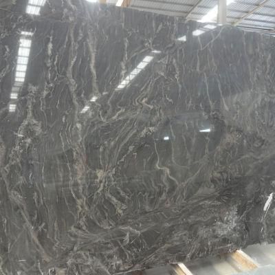 Natural Types of Kitchen Granite Price Cosmic Black Graniti with Gold Veins