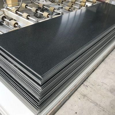 12mm 30mm Composite Stone Black with White Chips Acrylic Solid Surface
