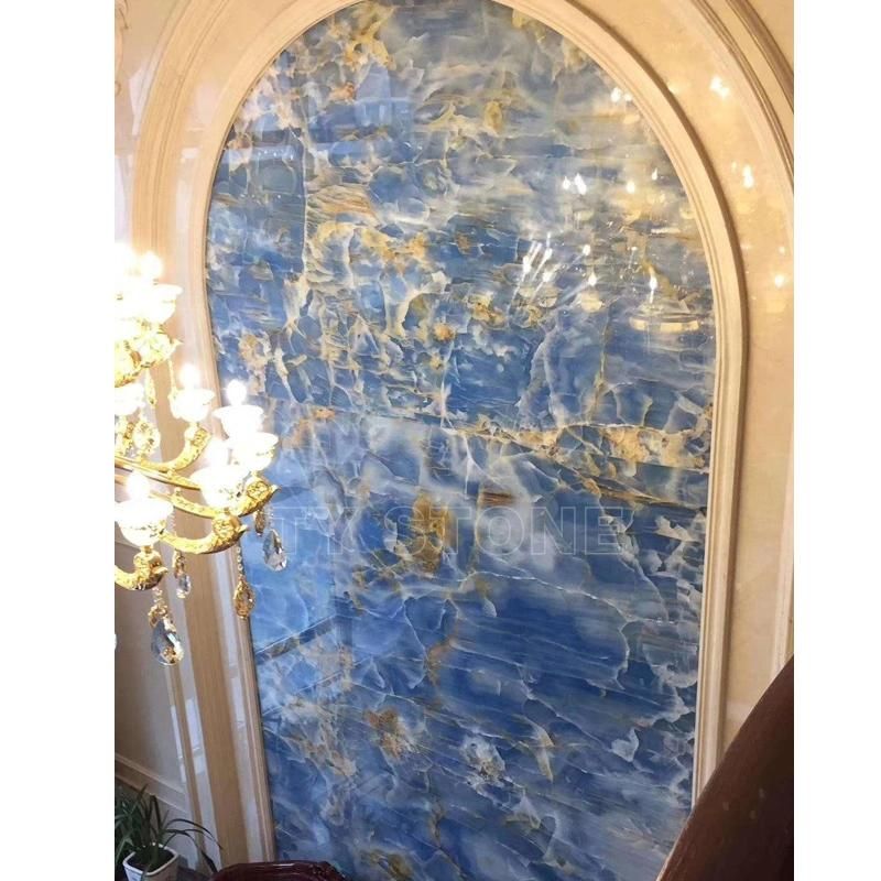 Marble Azul Blue Macaubas Natural Quartzite Stone Slab