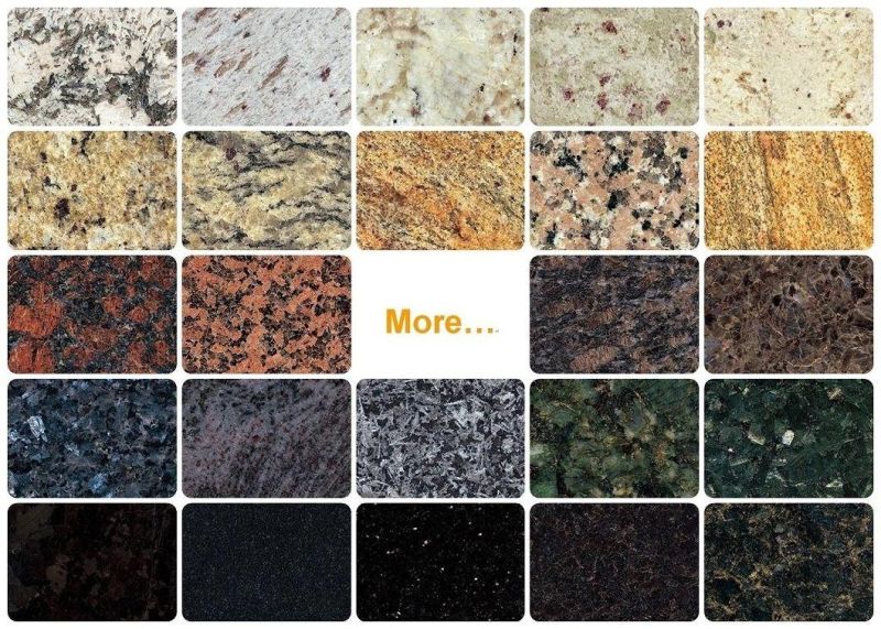 Polished Verde Butterfly/Brasil Butterfly Green Granite Prefab Kitchen/Countertop