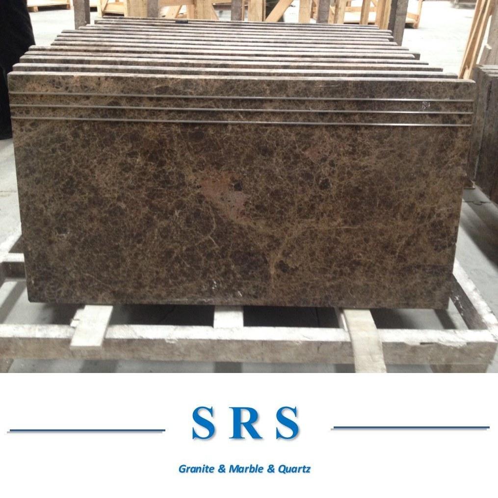 Chinese Polished Emperador Marble for Tile Slab Countertop