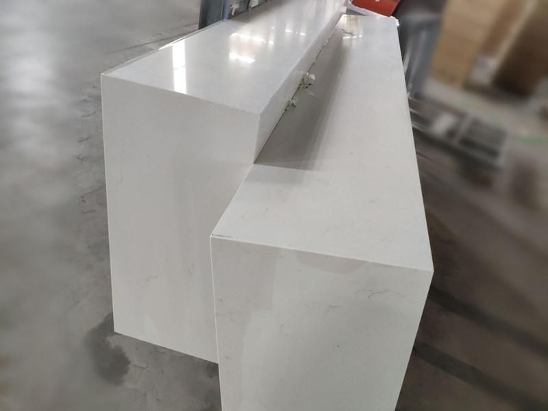 Quartz Stone Countertop for Table/Kitchen/Island Surface Pure White Quartz Factory