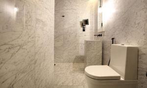Italian Bianco/Carrara White Marble Slabs/Tiles for Walling/Flooring/Countertop/Bathroom
