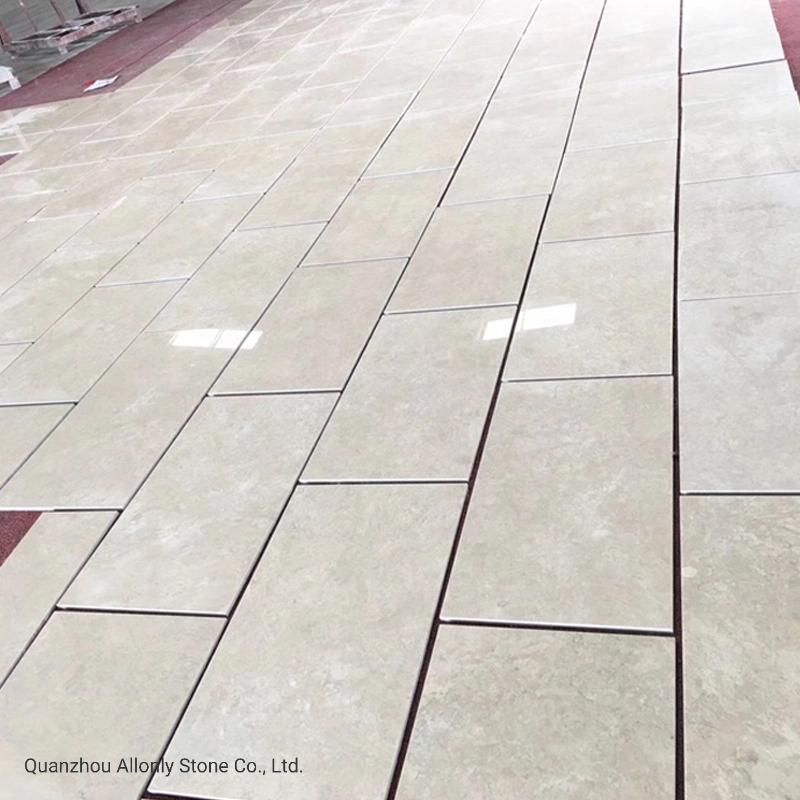 Natural Ultraman Beige Marble Floor 800X800mm Marble Tiles