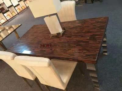 Interior Countertop Design Red Color Tiger Eye Stone for Kitchen Counters