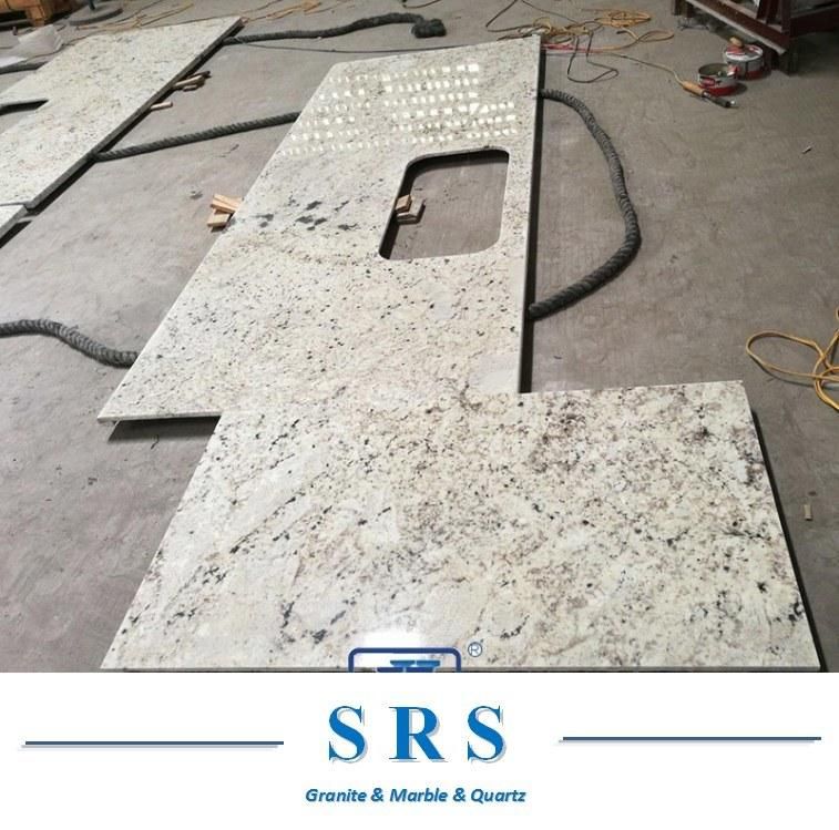 Natural Cheap White Granite Countertop for Villa/Hotels/House/ Vanity Tops