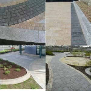 Cheap Black/Grey/Yellow Granite Paving for Pavement/Sideway