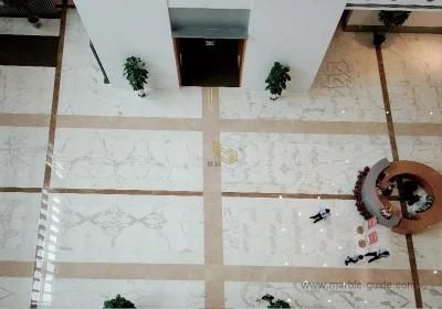 Natural Quality Statuario White Marble Tiles for Hotel/Villa Projects