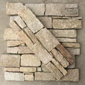 China Natural Sesame Yellow Cement Culture Stone