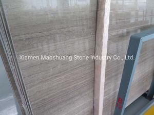 Good Price Grey White Wooden Vein/Chenille White/White Oak/Serpeggiante Marble for Interior Wall Floor Design Countertop