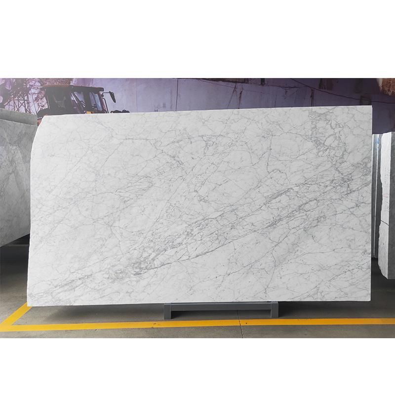 High Quality Bathroom Wall Panel Textured Columbia White Polished Marble Flooring Tile