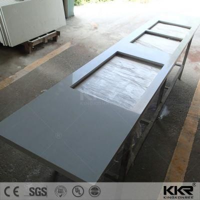 Custom Size Kitchen White Quartz Stone Countertop