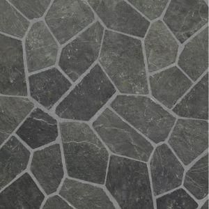 Black Flagstone Road Decorative Material