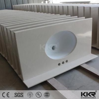 Customized Solid Surface Stone Bathroom Ware Vanity Unit