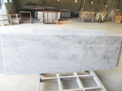 Wholesale Precut Cararra White Marble Kitchen Countertop Bathroom Vanity Top
