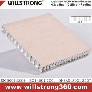 Willstrong Marble Like Aluminum Honeycomb Panel Ahp