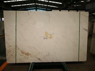 Polished White Marble Slabs Building Project for Wall/Backsplash/Tiles/Countertop