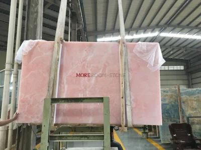 Natural Pink Onyx Stone Slab