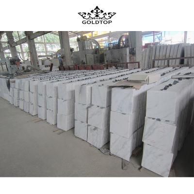 Wall White Polished Natural Stone Tiles Marble Floor Tile From China
