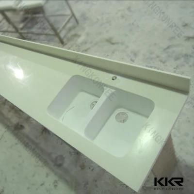 Custom Made Solid Surface Stone Kitchen Worktops