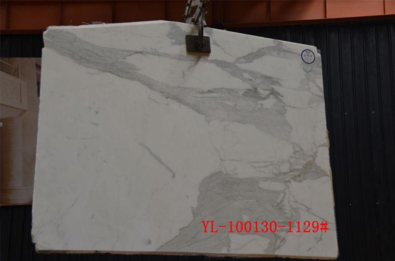 Hotsale Chinese Polished Engrave White Marble Slabs