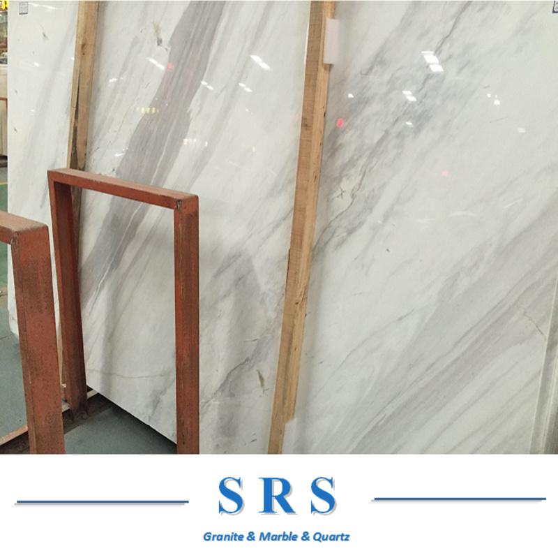 Volakas White Marble for Floor/Wall Tiles/Slabs/Cut to Size