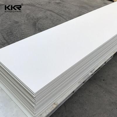 30mm Glacier White Corian Acrylic Solid Surface Sheet for Yacht Construction