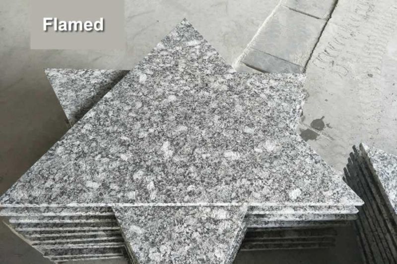 Polished Natural Stone Butterfly Green Granite Tiles for Flooring