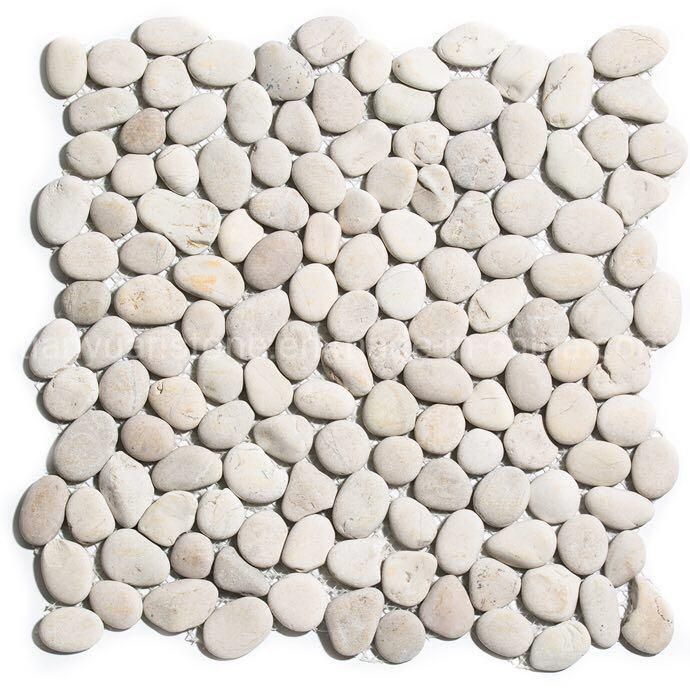 Swimming Pool Flat Pebble Mosaic Tile