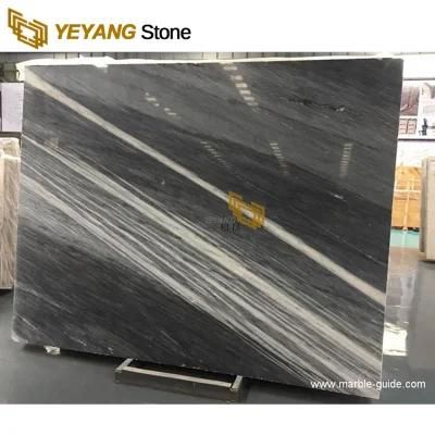 Marble Factory Polished Cartier Grey Marble Stone for Background/Wall/Flooring/Table/Island/Kitchen Countertop