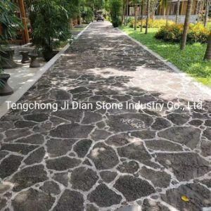 Natural Irregular Stone Deck Pavers Flagstone for Garden Paths