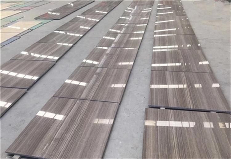 Good Quality Coffee Wood Brown Marble Flooring Tiles