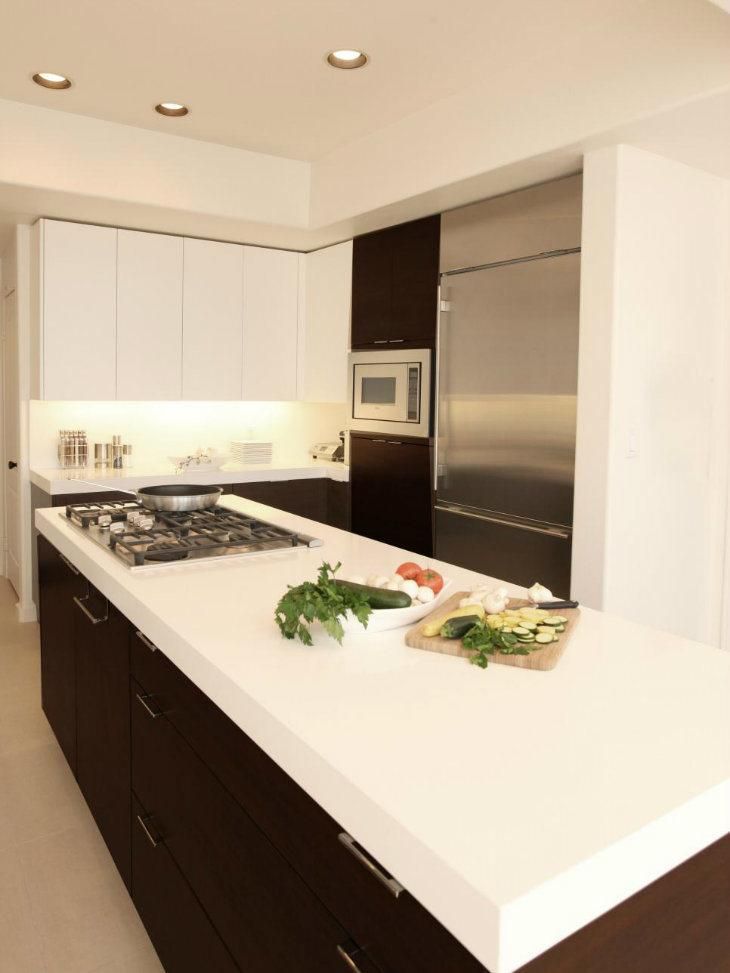 India Market Pure White Artificial Stone Modified Acrylic Slab for Kitchen Countertops