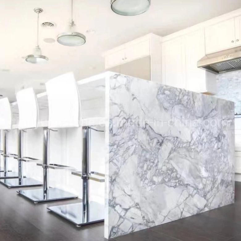 Kitchen Stone Bench Top Natural Quartzite Grey Silver White Calacatta Countertop