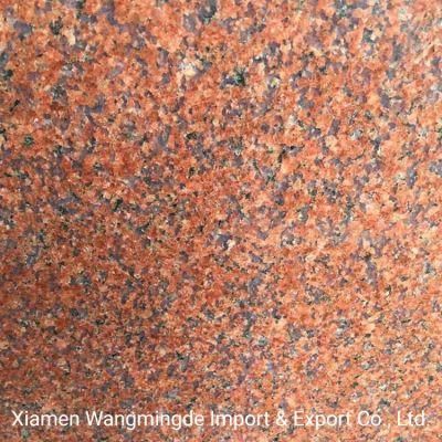 Red Polished Granite for Kitchen Decoration Countertops