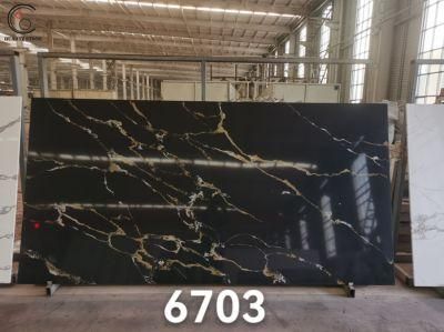 Marble Look Artificial Quartz Stone Color Large Quartz Slabs