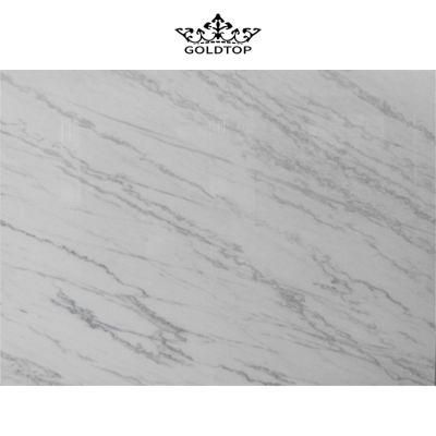 White Guangxi Marble, Guangxi Bai Marble, Guanxi White Marble, China Carrara White Marble with Grey Vein