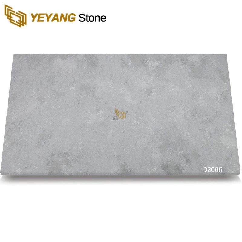 High Quality Grey Quartz Kitchen Countertop for Countertops/Kitchen/Tops/Bathroom/Vanity/Top