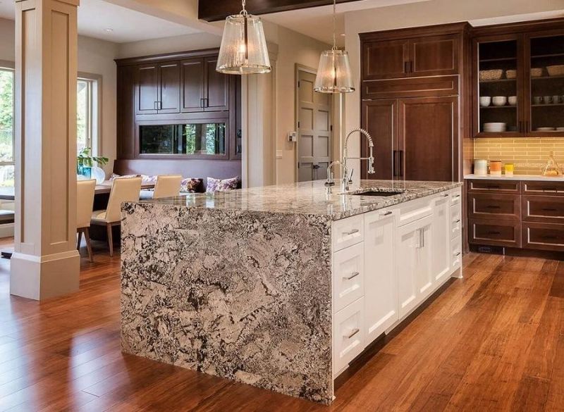 Bianco Antico Granite for Kitchen Countertop/Island/Worktop/Wall