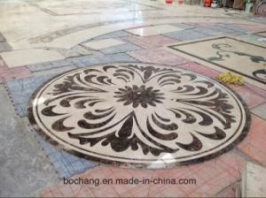 Polished Marble Waterjet Medallion for Inner Floor Decoration
