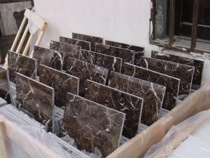 Polished Light and Dark Emperador Marble Tile/Slab