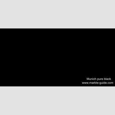 Polished Pure Black Sintered Stone Slab for Kitchen Island/Backsplash/Countertop