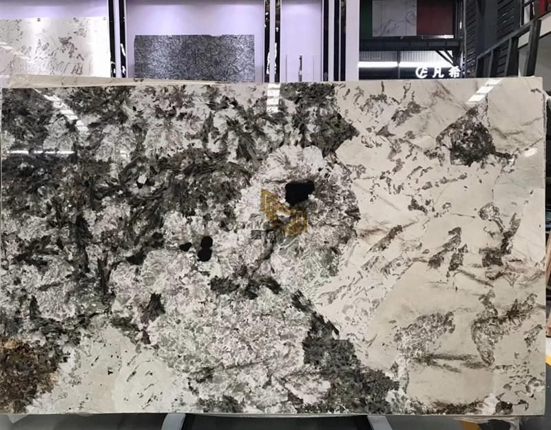 Natural Aspen White Granite Stone Slabs for Countertop/Stair/Kitchen/Tile/Kerbstone/Paving Stone