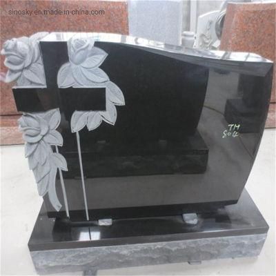 China Granite Cross Shaped Headstone