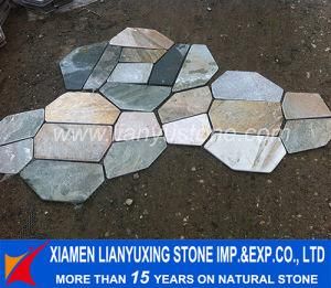 Irregular Slate Paver on Mesh for Paving